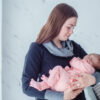 Beasrfeeding baby in nursing dress