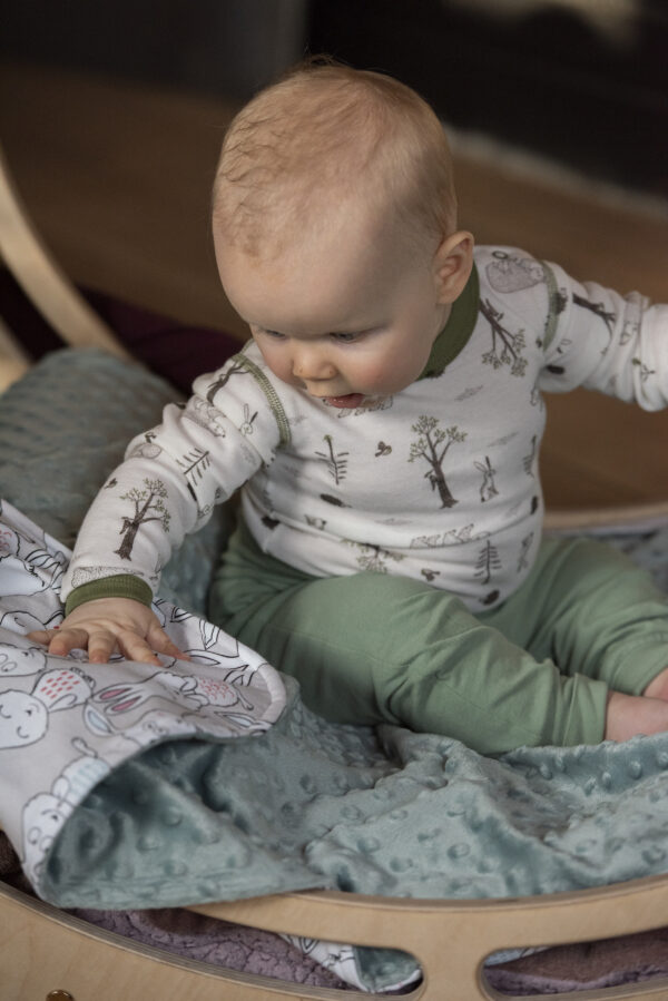 Joha body, wild carrot beebipüksid, jänkudega minky beebitekk