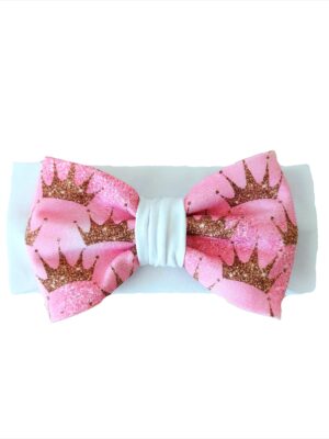 handmade in Estonia, headband with big bow, suure lipsuga lai peapael.