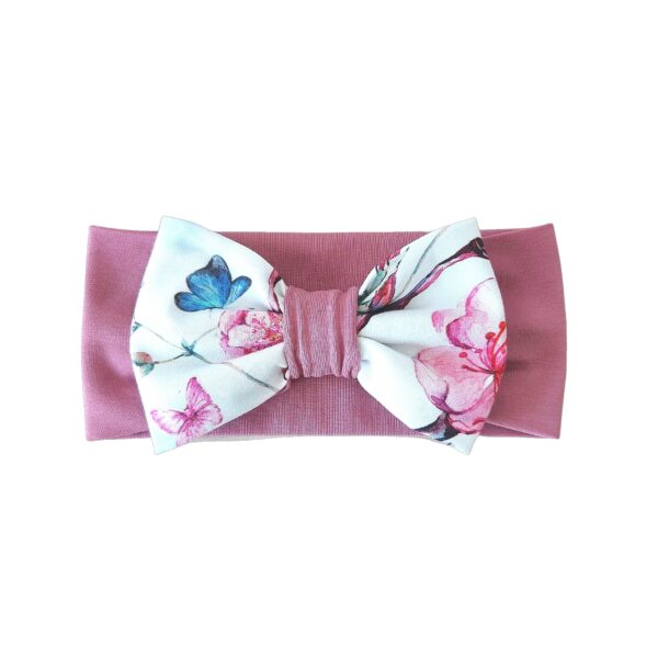 handmade in Estonia, headband with big bow, suure lipsuga lai peapael.