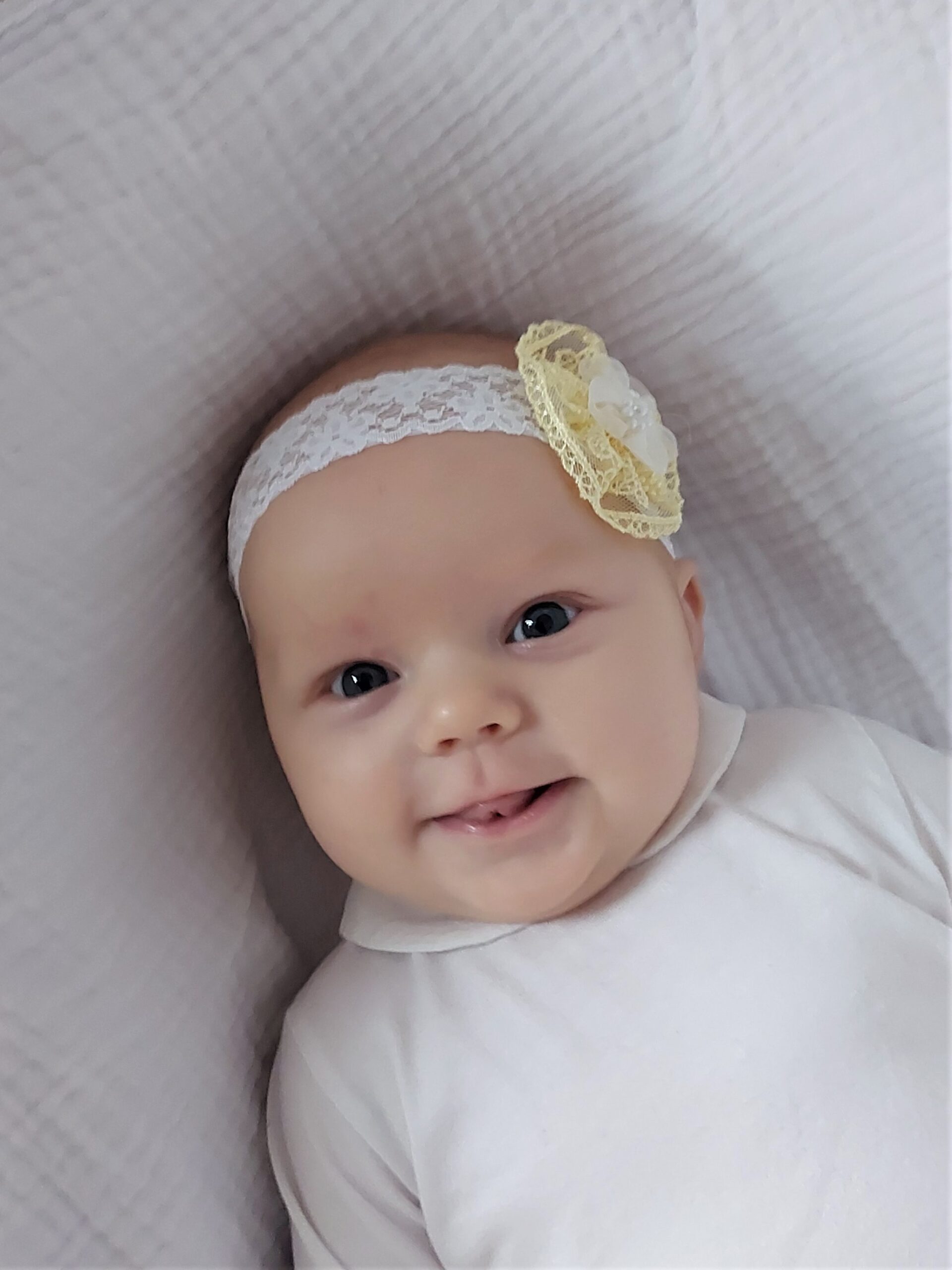 elastic lace headband for newborn photography