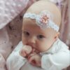 elastic lace headband for newborn photography
