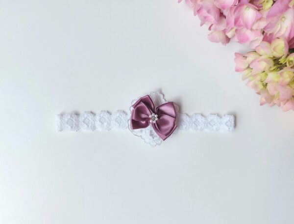 elastic lace headband for newborn photography