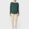 Breastfeeding maternity blouse, roheline lukkudega imetamispluus, mis sobib juba raseduse ajal.