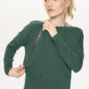 Breastfeeding maternity blouse, roheline lukkudega imetamispluus, mis sobib juba raseduse ajal.