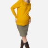 Breastfeeding maternity blouse, sinepitooni lukkudega imetamispluus, mis sobib juba raseduse ajal.